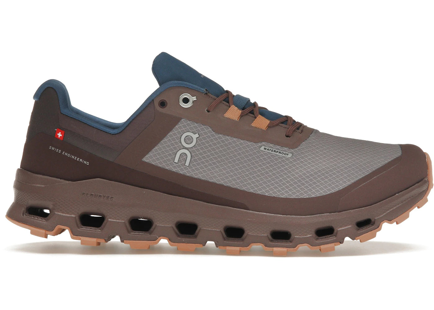 On Running Cloudvista Waterproof Zinc Grape