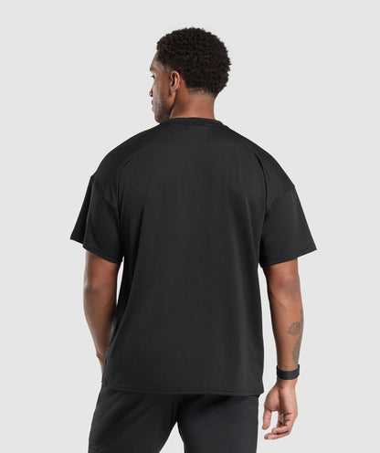 Gymshark Oversized Performance T-Shirt Black