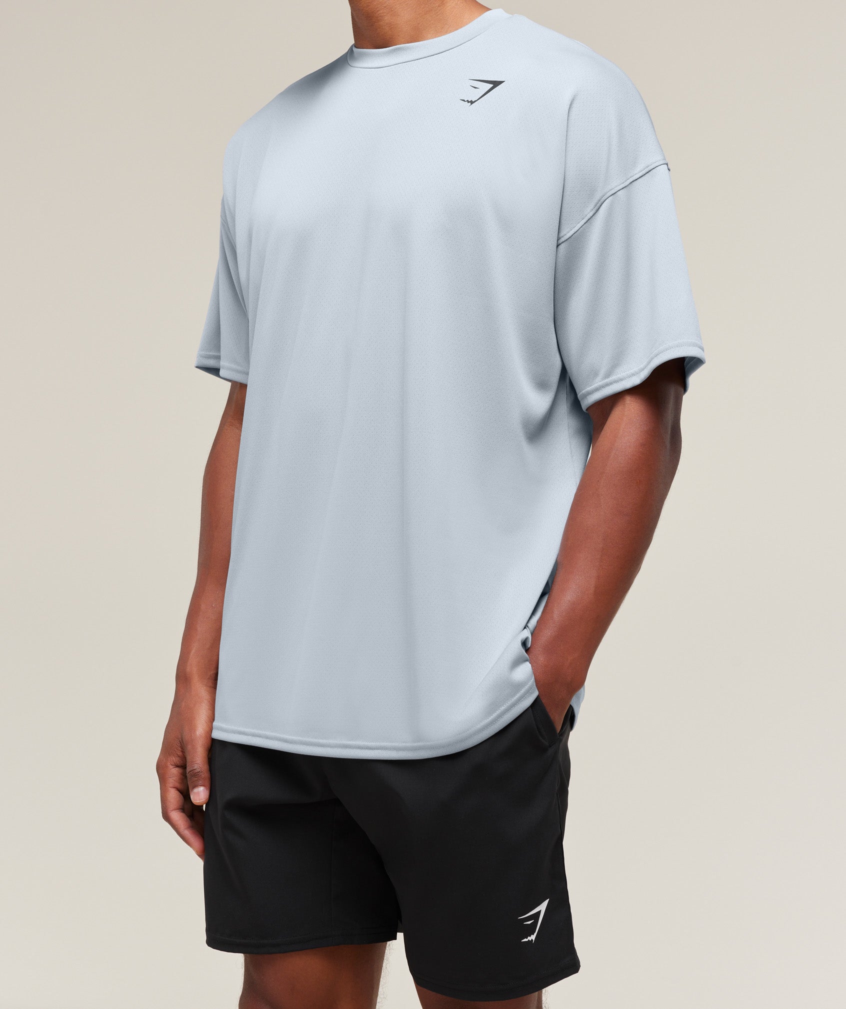 Gymshark Oversized Performance T-Shirt Metal Purple