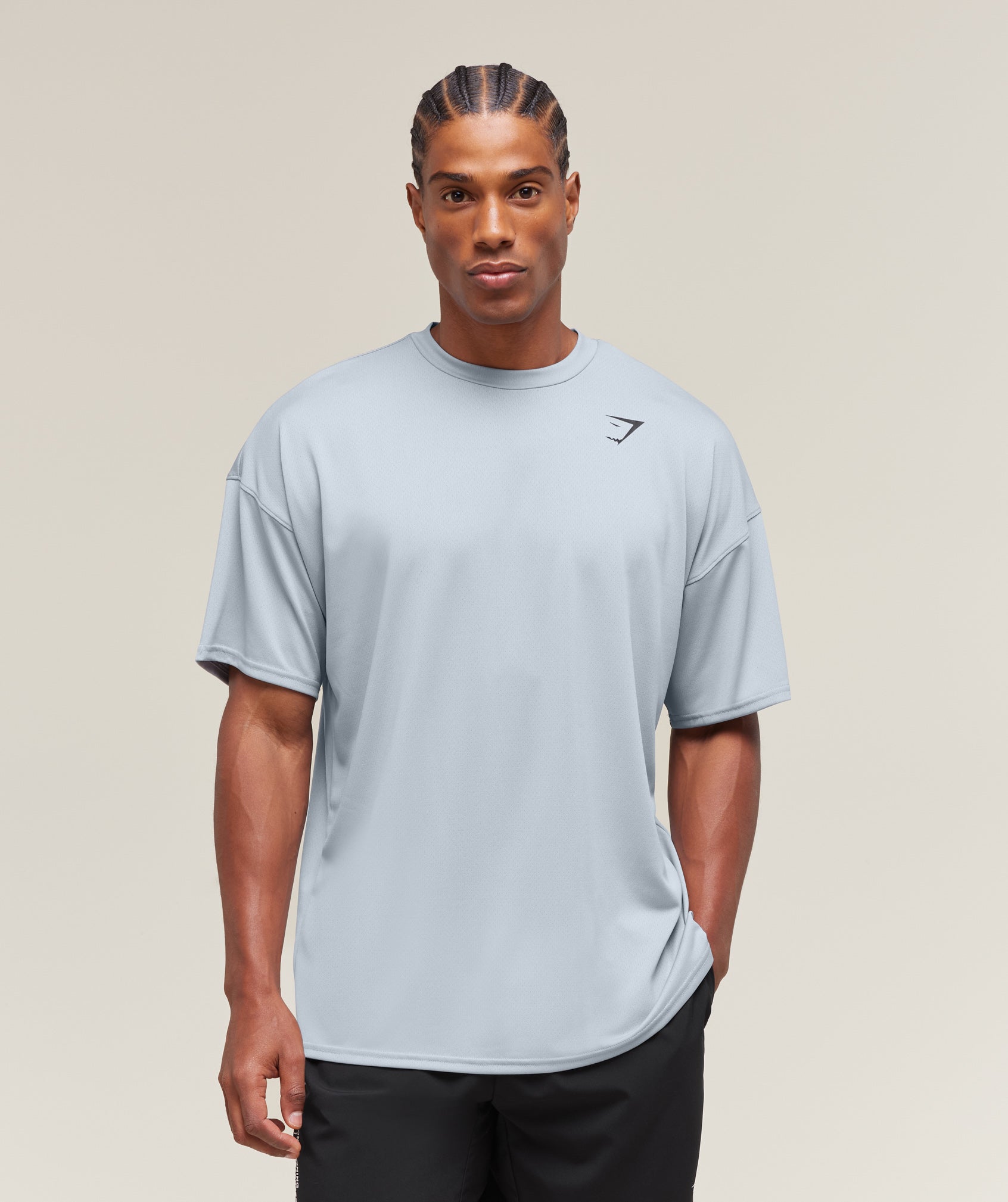 Gymshark Oversized Performance T-Shirt Metal Purple