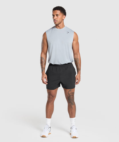 Gymshark Arrival Oversized Tank Metal Purple