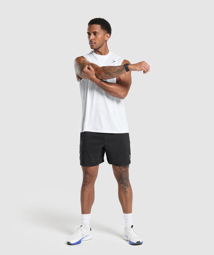 Gymshark Arrival Oversized Tank White