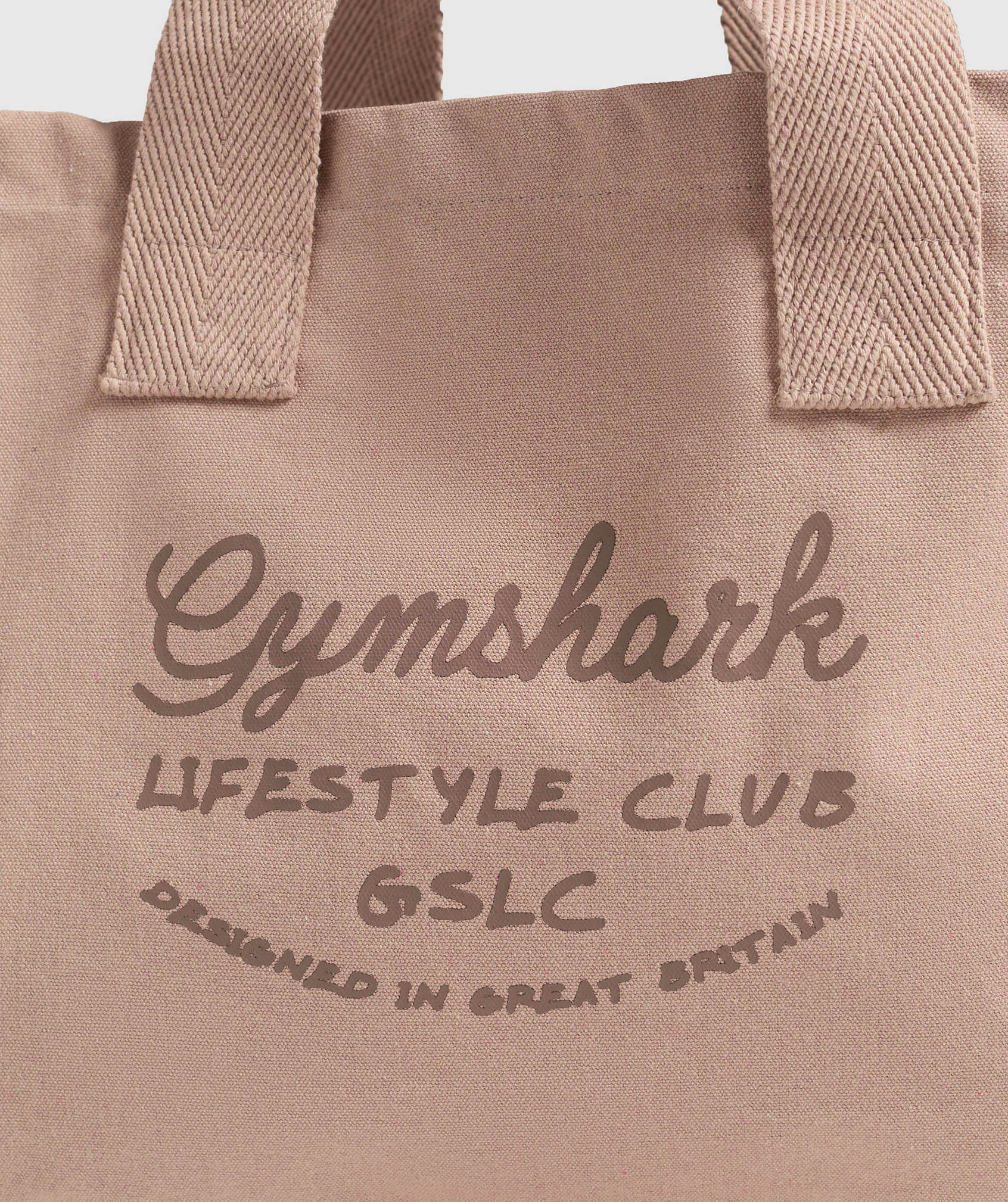 Gymshark Script Oversized Tote Muted Pink