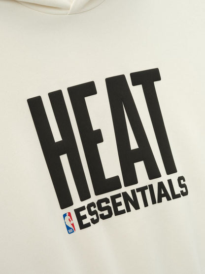 Essentials Heat Sport Hoodie Cream White