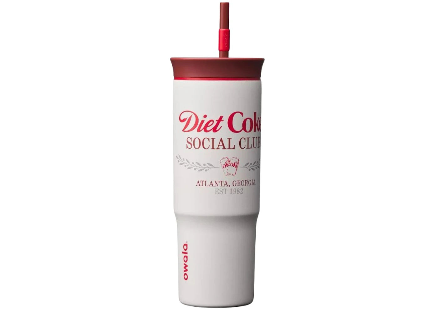 Owala X Diet Coke 24Oz Special Edition Stainless Steel Straw Tumbler Diet Coke Social Club