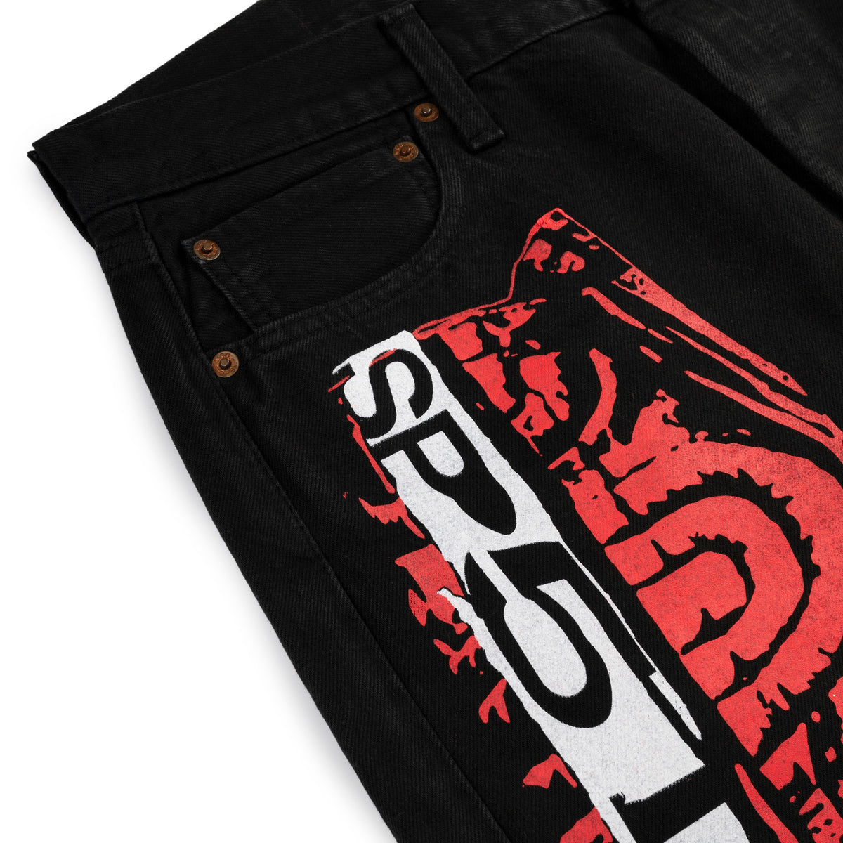 Sp5der Painted MOTO Denim
