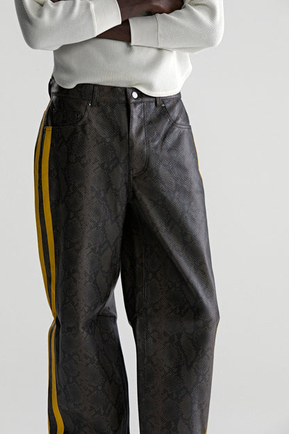 Sp5der Snake Leather PANT