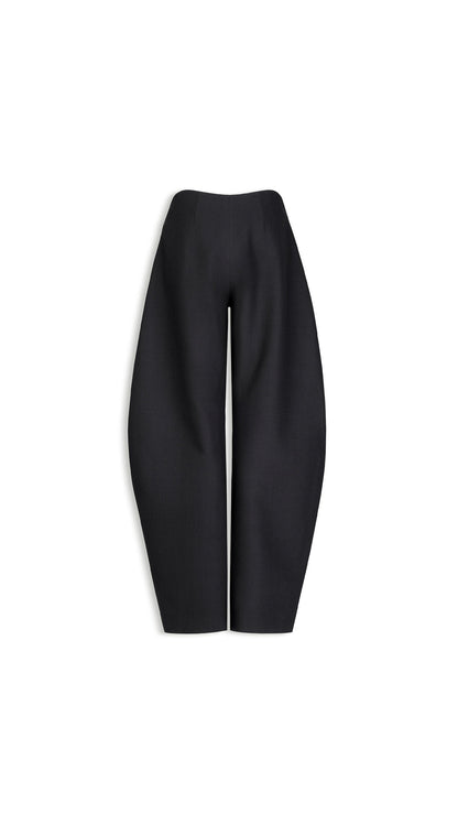 Alaïa Round Wool Crepe Pants