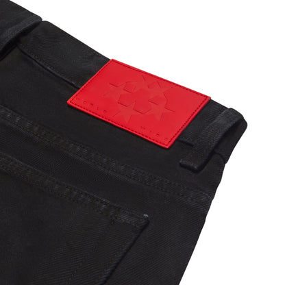 Sp5der Distressed LOGO V3 Denim