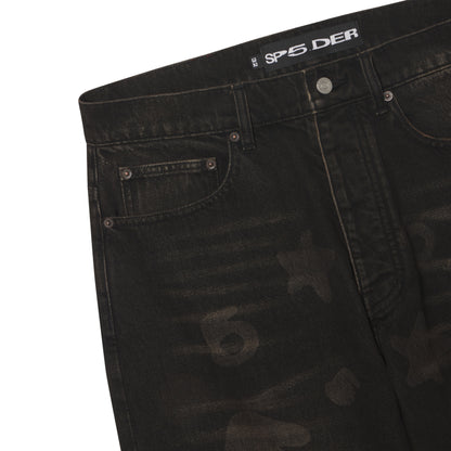 Sp5der Faded Beluga Denim