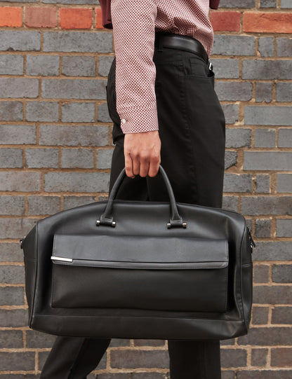 Ted Baker Samber Textured Pu Hardware Detail Holdall Bag