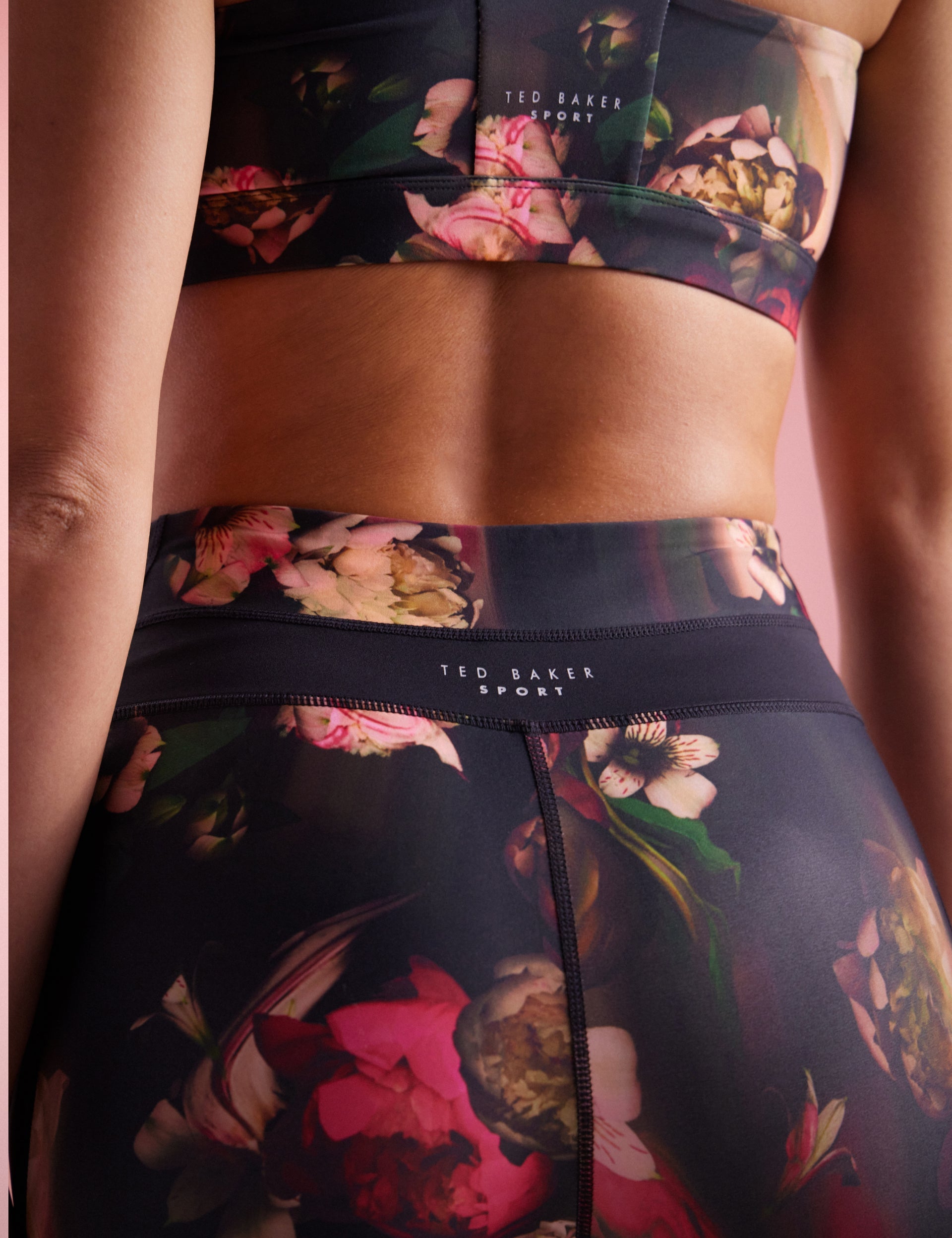 Ted Baker Penelope Floral Print Midimpact Training Leggings Women's