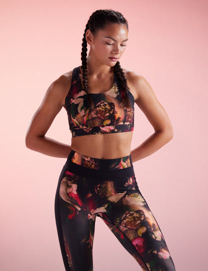 Ted Baker Penelope Floral Print Midimpact Training Leggings Women's
