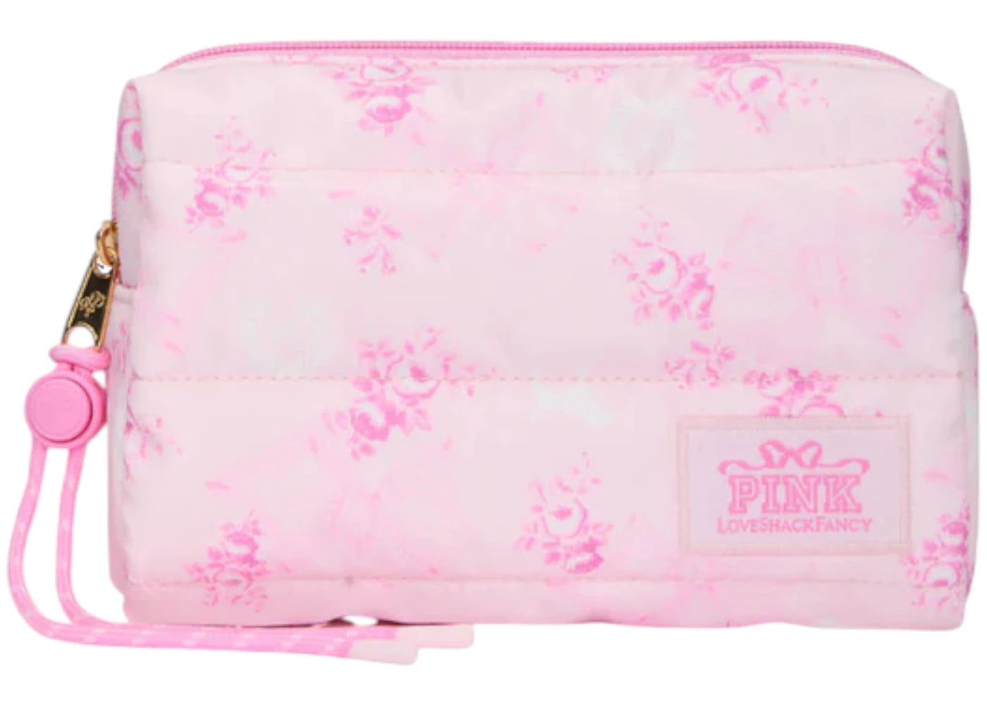 Pink X Loveshackfancy Makeup Bag Beaux Icons