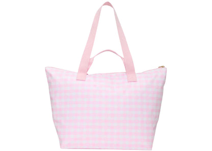 Pink X Loveshackfancy Tote Bag Icon Gingham