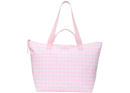 Pink X Loveshackfancy Tote Bag Icon Gingham