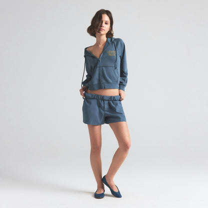 Skims Lightweight Fleece Zip Up Hoodie Not_Found