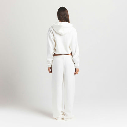 Skims Cotton Fleece Classic Hoodie Marble