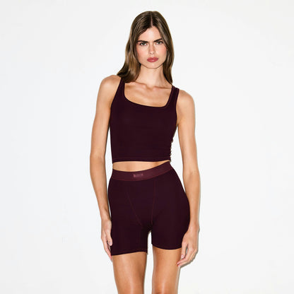 COTTON RIB BOXER