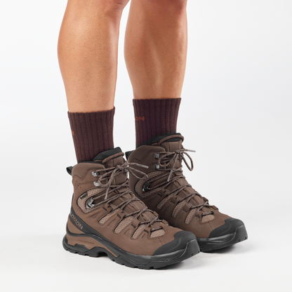 Salomon Quest 5 Gore Tex Hiking & Backpacking Shoes Dark Earth