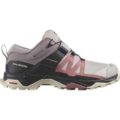 Salomon X Ultra 4 Gore-Tex Hiking & Backpacking Shoes Womens Ashes Of Roses