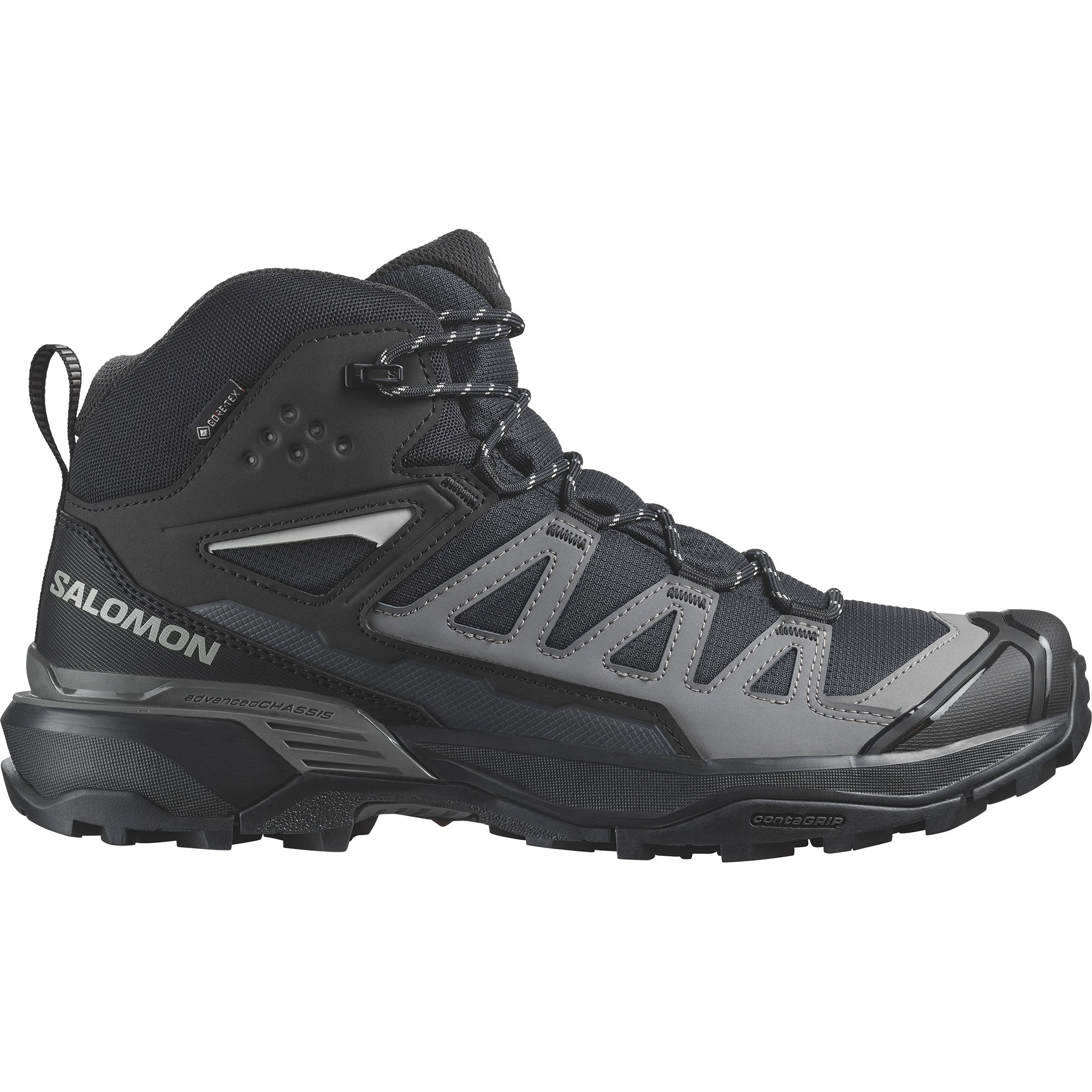 Salomon X Ultra 360 Mid Gore-Tex Hiking & Backpacking Shoes Black