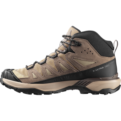 Salomon X Ultra 360 Leather Mid Gore-Tex Hiking Desert Tan