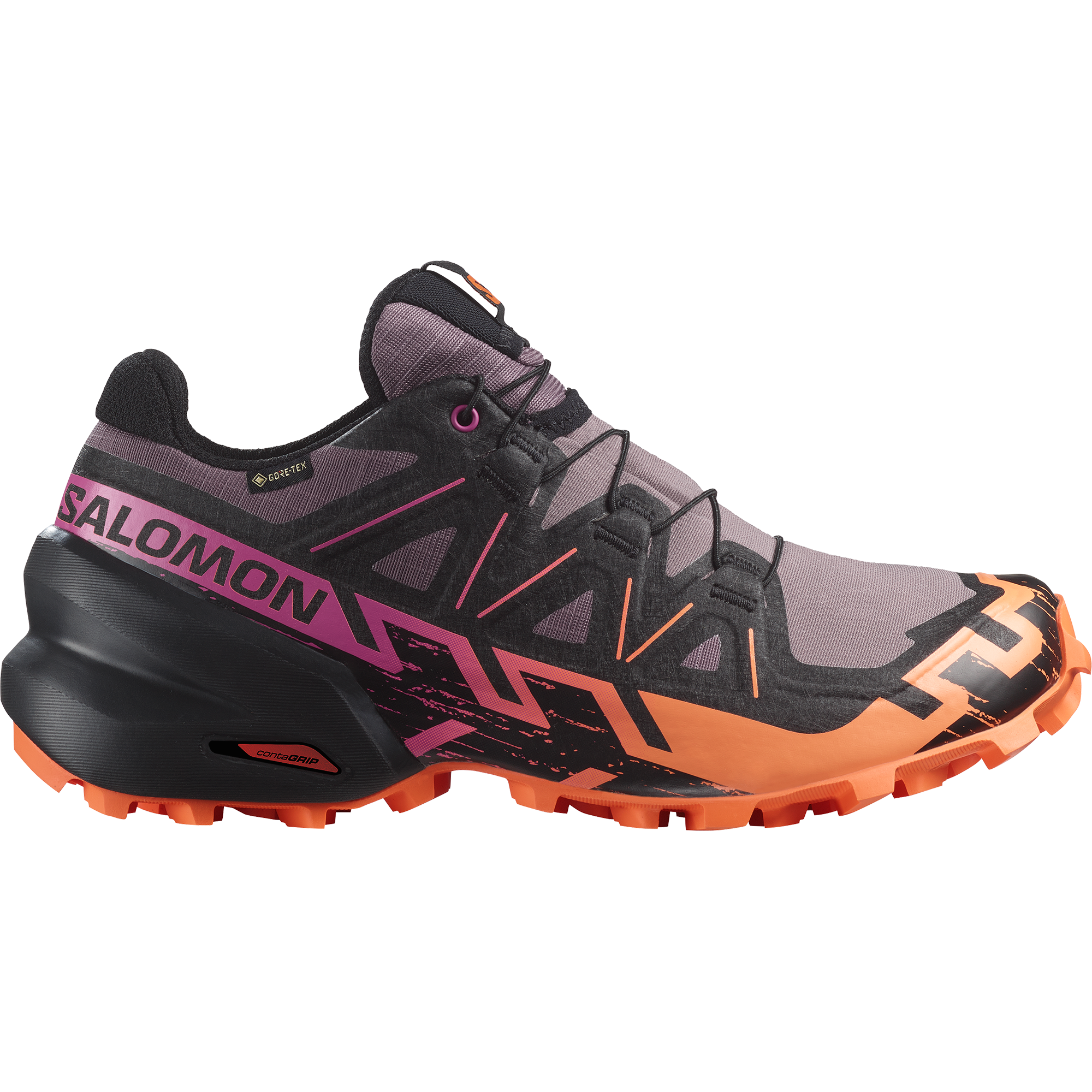 Salomon Speedcross 6 Gore-Tex Trail Running Shoes Womens Moonscape
