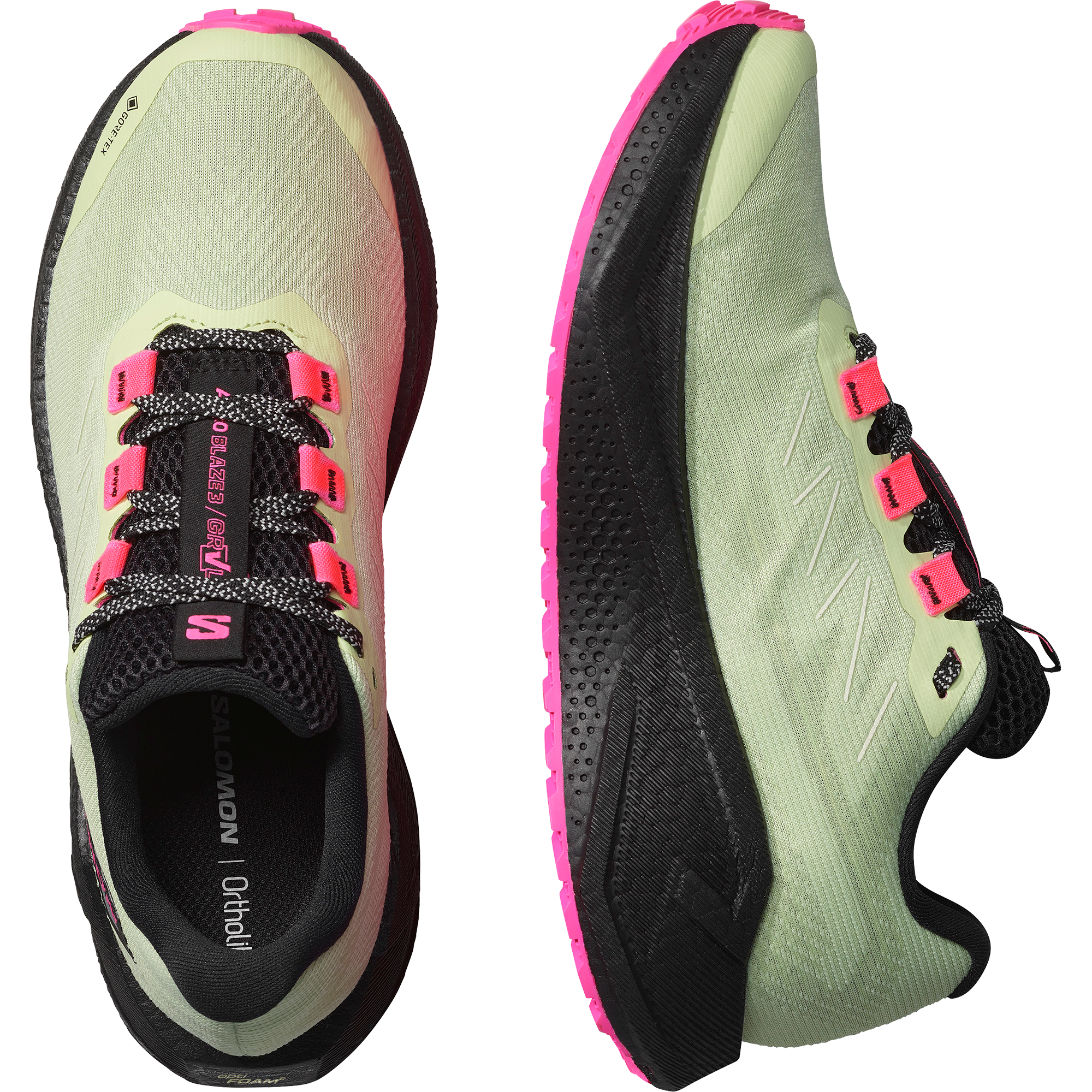 Salomon Aero Blaze 3 Grvl Gore-Tex Gravel Running Shoes Womens Butterfly