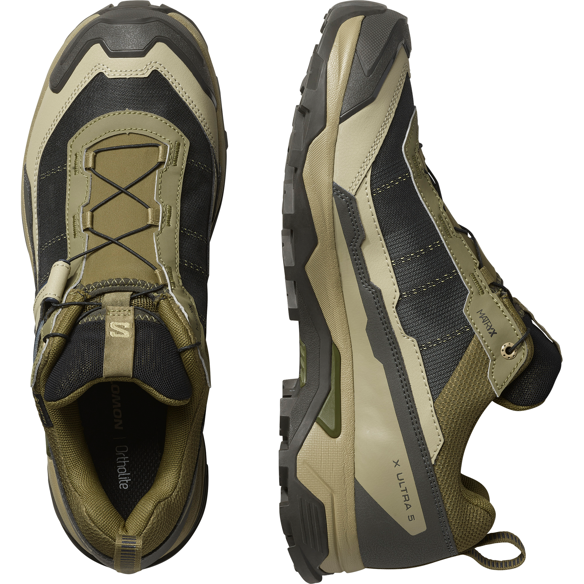 Salomon X Ultra 5 Gore-Tex Hiking & Backpacking Shoes Martini Olive