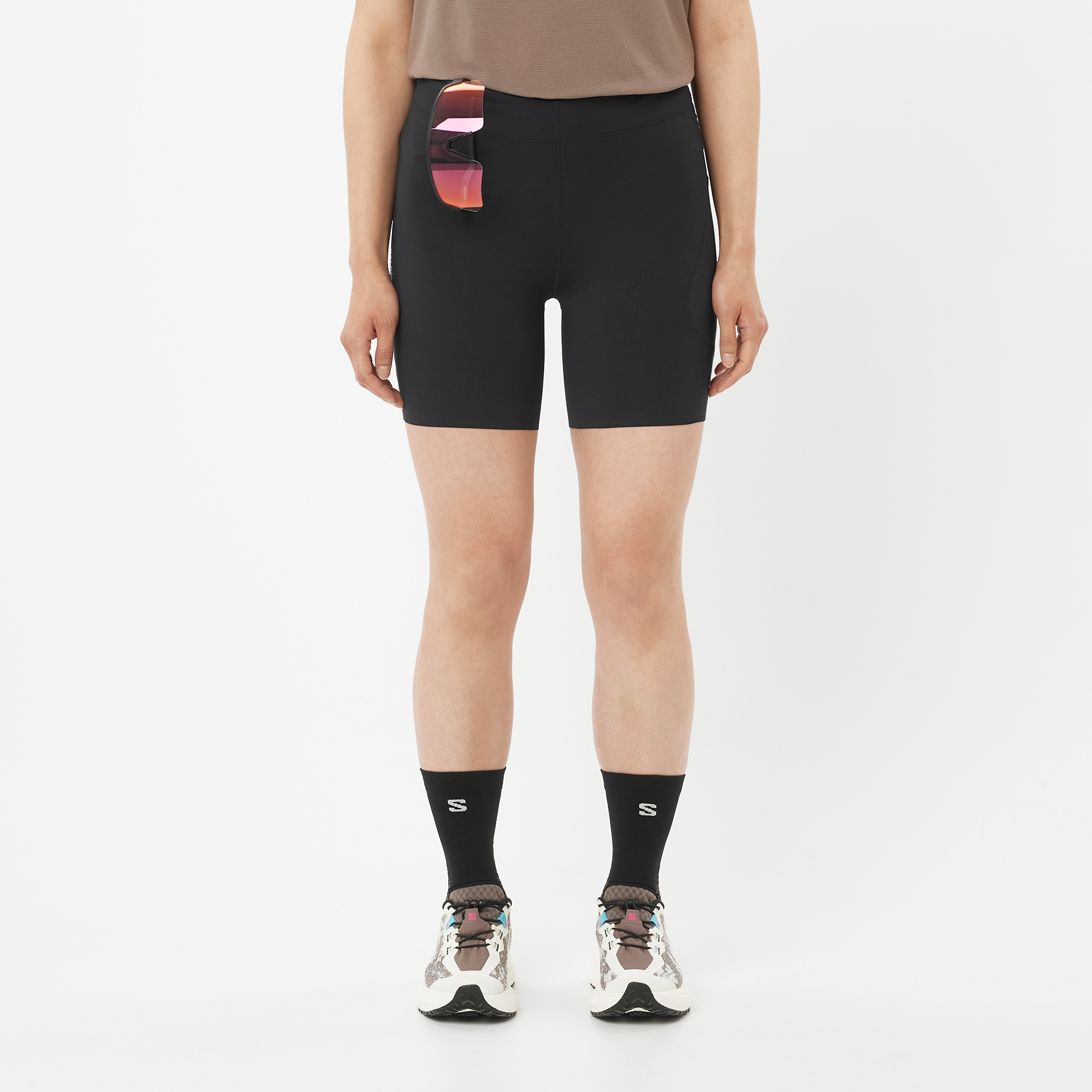 Salomon Sense Aero Stow Tights 6" Short Tights Women's