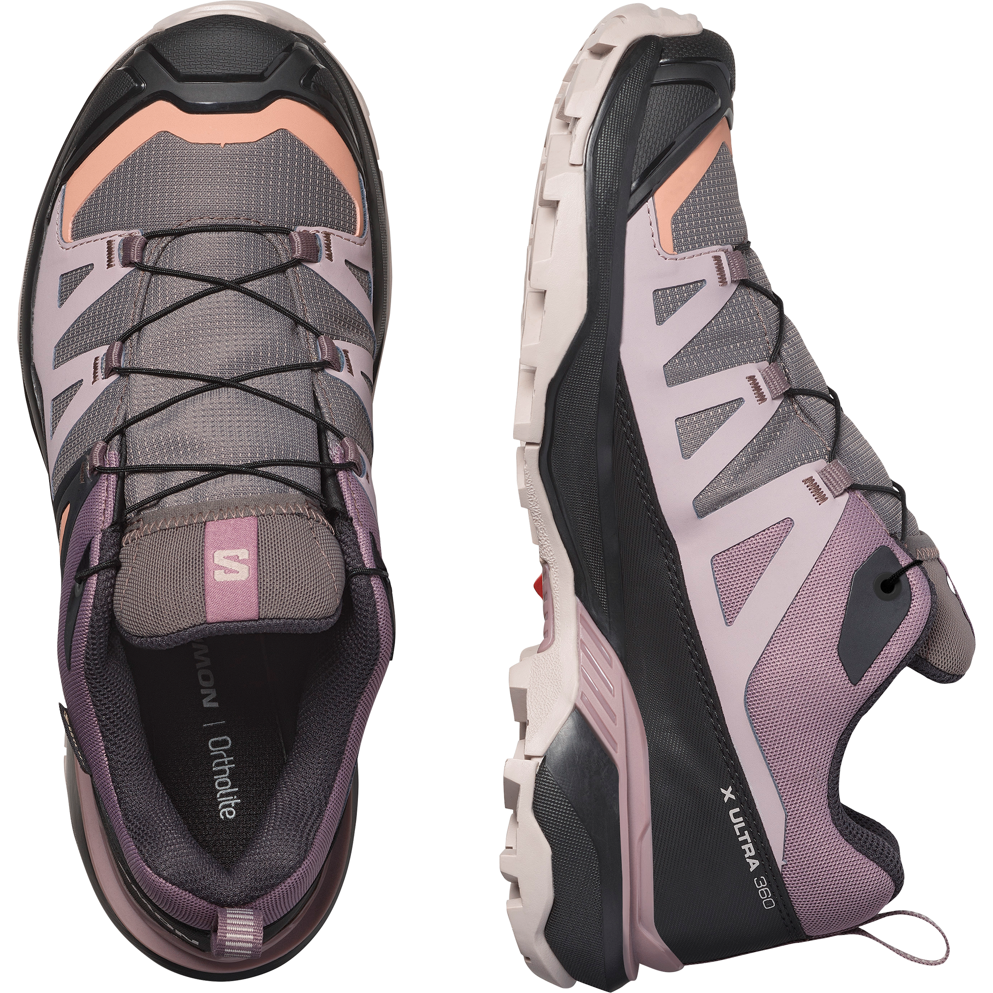 Salomon X Ultra 360 Gore-Tex Hiking Womens Plum Kitten