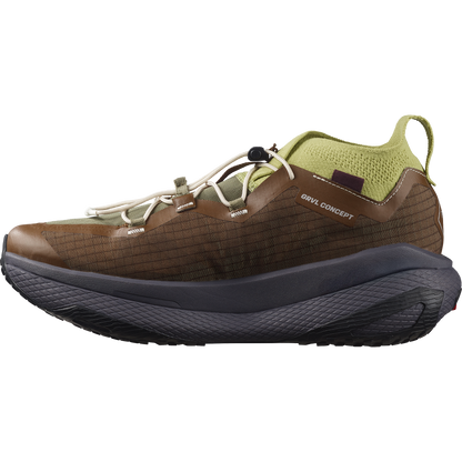 Salomon Grvl Concept Pas Normal Studios Gravel Running Shoes Dark Earth