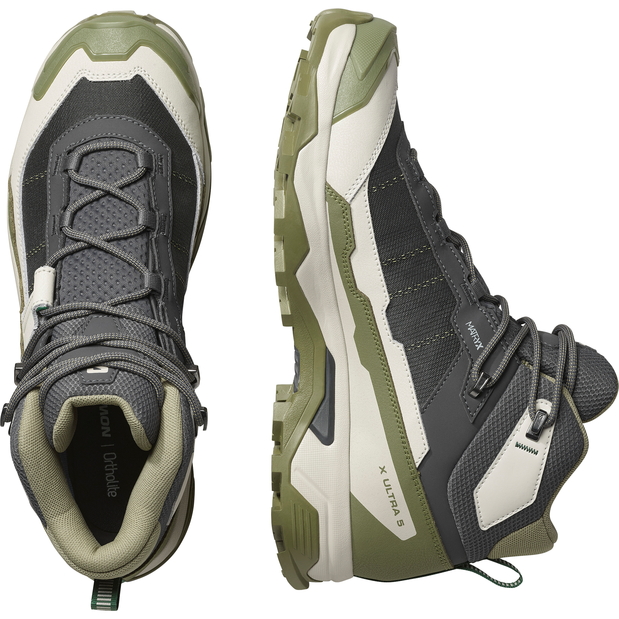Salomon X Ultra 5 Mid Gore-Tex Hiking & Backpacking Shoes Asphalt