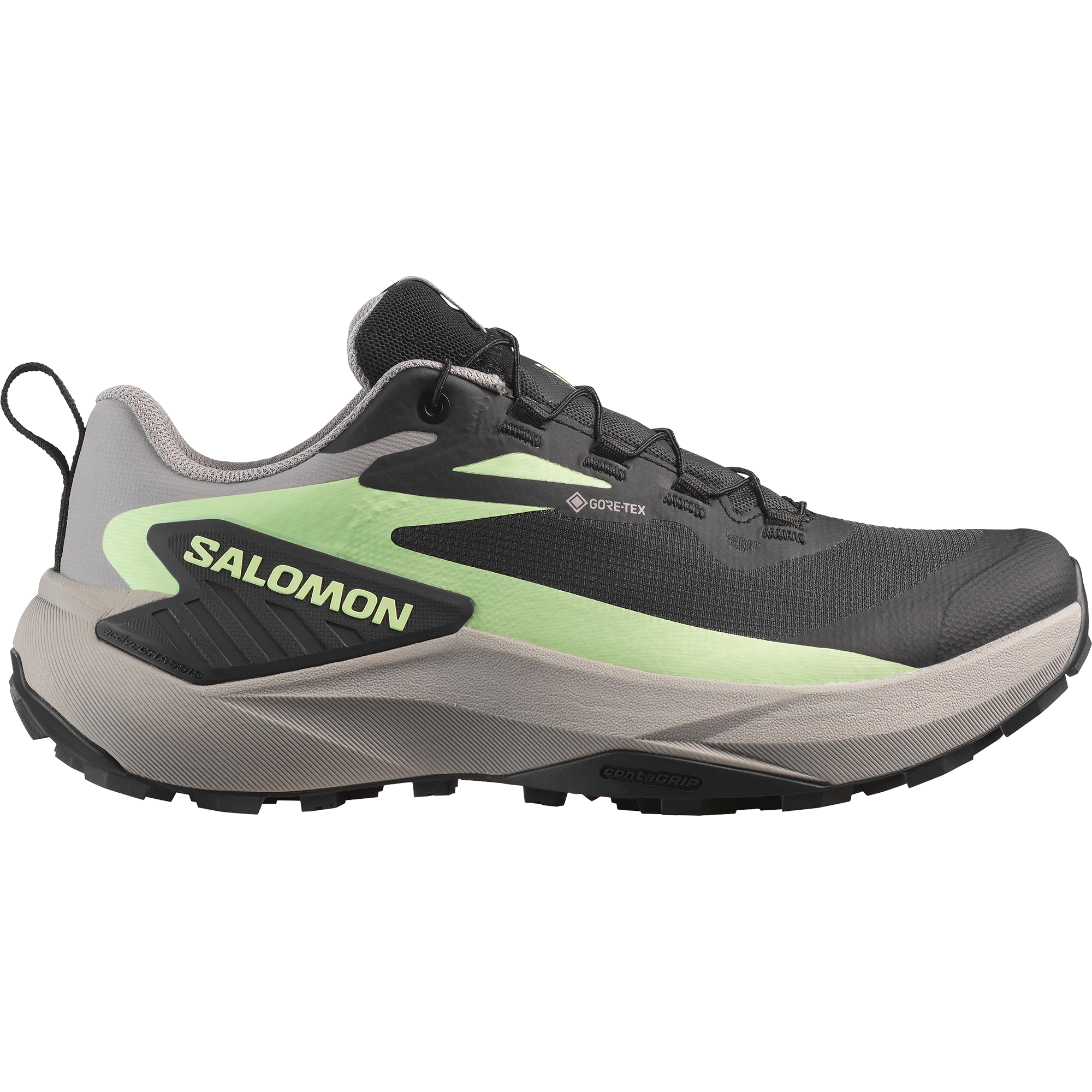 Salomon Genesis Gore-Tex Trail Running Shoes Womens Black