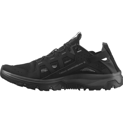 Salomon Techamphibian 5 Sandals, Water Shoes & Recovery Shoes Black