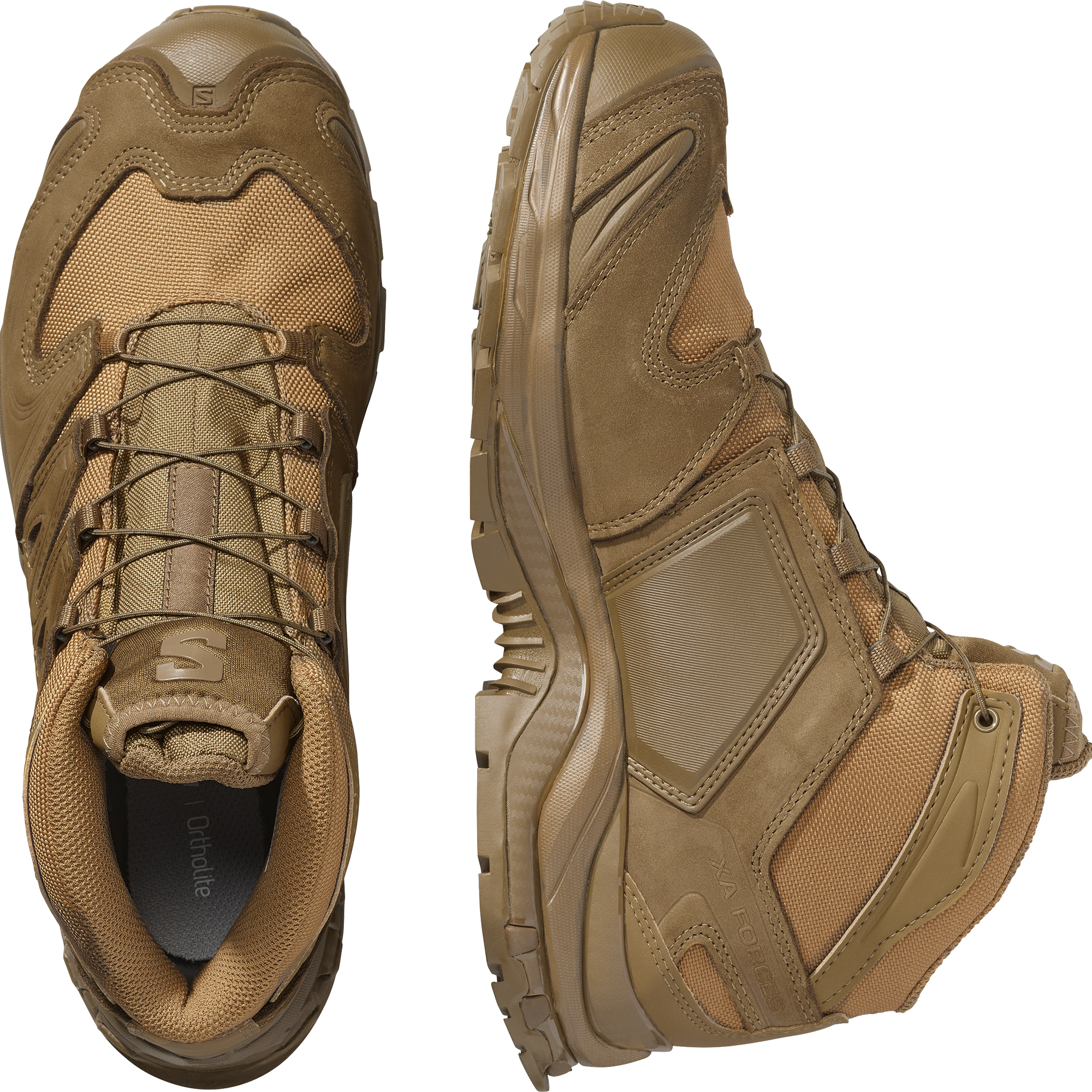Salomon Xa Forces Mid Forces Shoes Coyote Brown