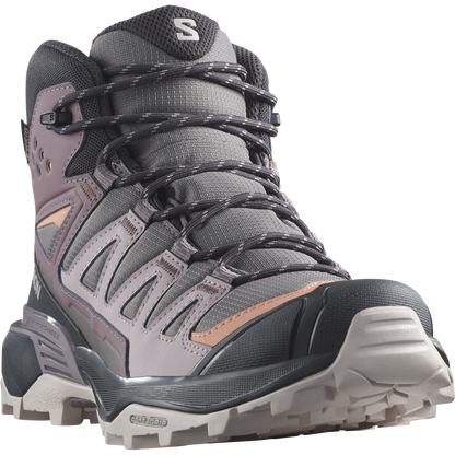 Salomon X Ultra 360 Mid Gore-Tex Hiking & Backpacking Shoes Womens Plum Kitten