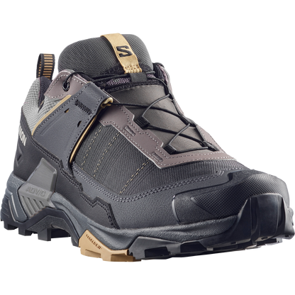Salomon X Ultra 5 Wide Gore-Tex Hiking & Backpacking Shoes Dark Gull Gray