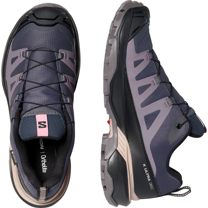 Salomon X Ultra 360 Gore-Tex Hiking & Backpacking Shoes Womens Nine Iron