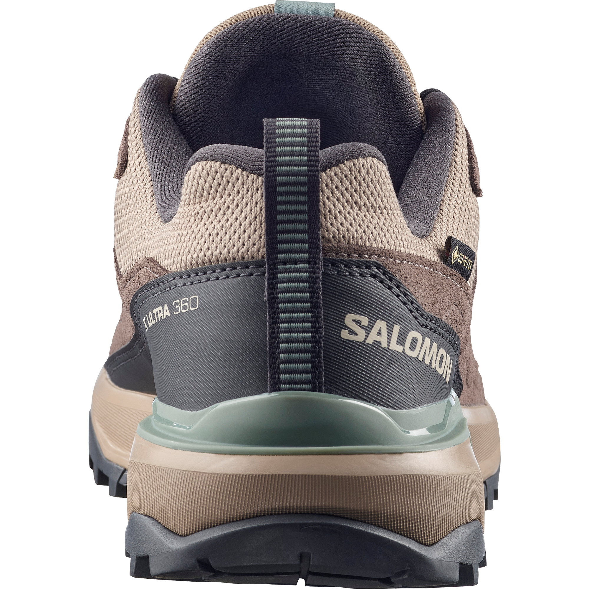 Salomon X Ultra 360 Leather Gore-Tex Hiking & Backpacking Shoes Womens Desert Tan