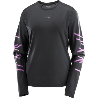 Salomon Shakeout Core Graphic Long Sleeve T-Shirt Women's