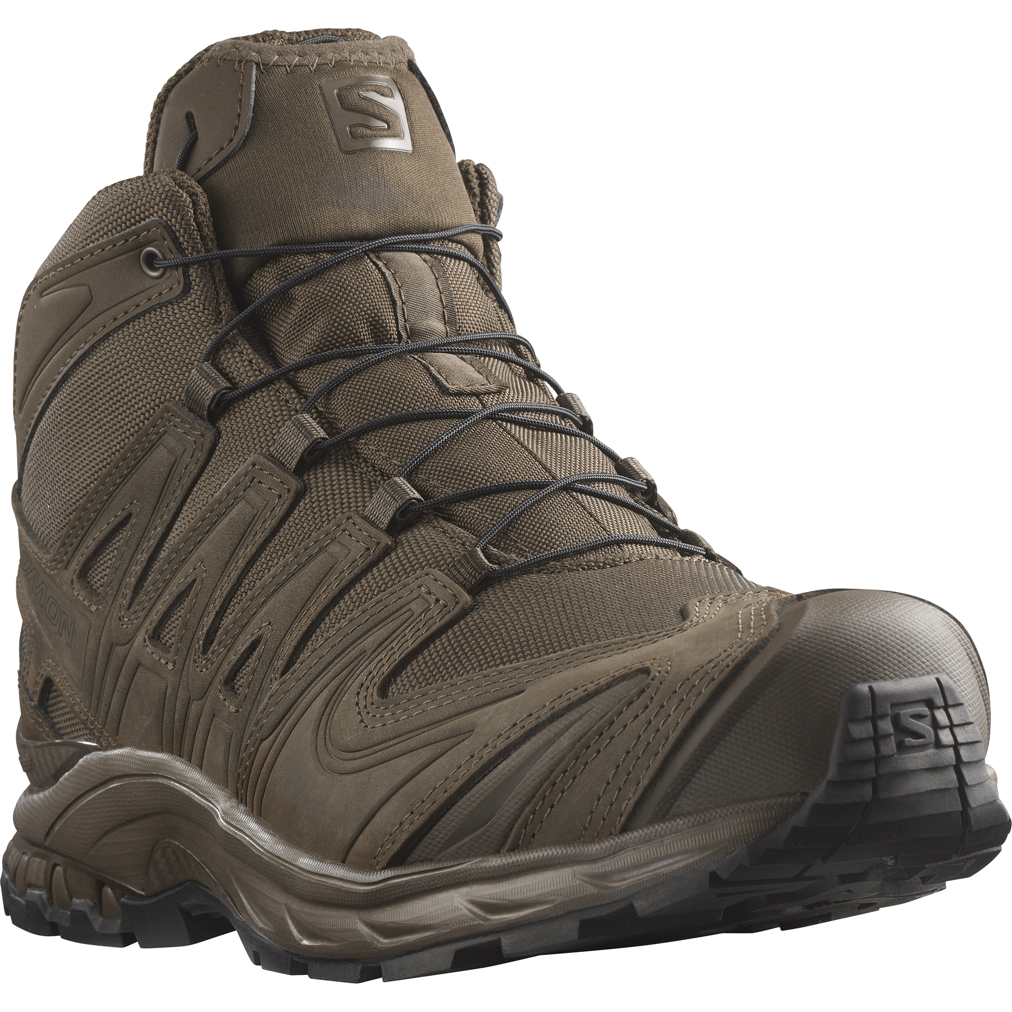 Salomon Xa Forces Mid En Forces Shoes Earth Brown