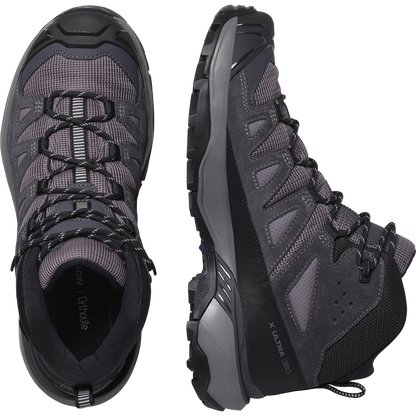 Salomon X Ultra 360 Leather Mid Gore-Tex Hiking Womens Shark