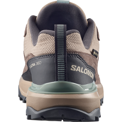 Salomon X Ultra 360 Leather Gore-Tex Hiking & Backpacking Shoes Womens Desert Tan