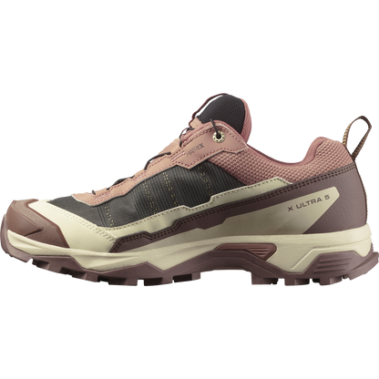 Salomon X Ultra 5 Gore-Tex Hiking & Backpacking Shoes Womens Burlwood