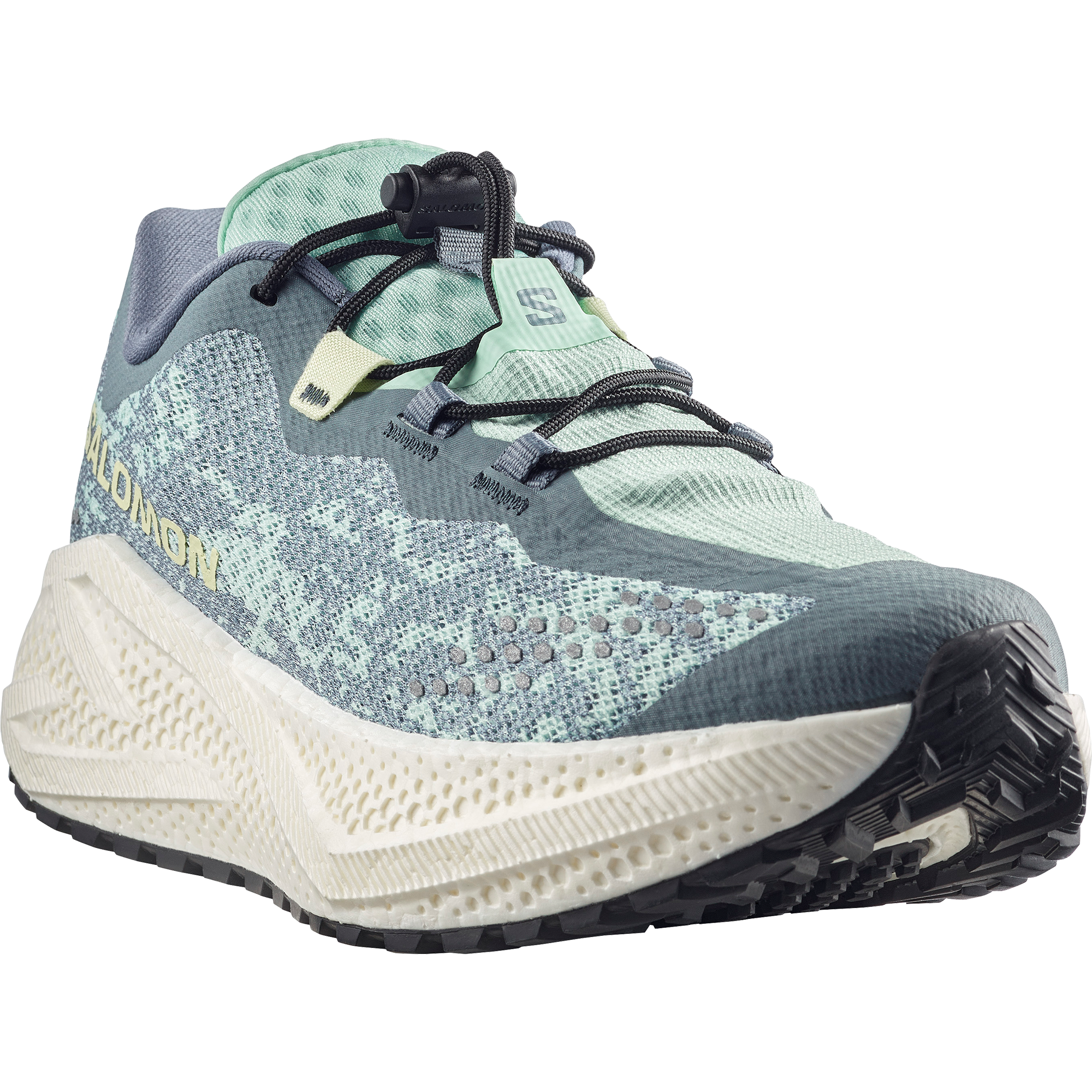 Salomon Aero Glide 4 Grvl Gravel Running Shoes Womens Stormy Weather