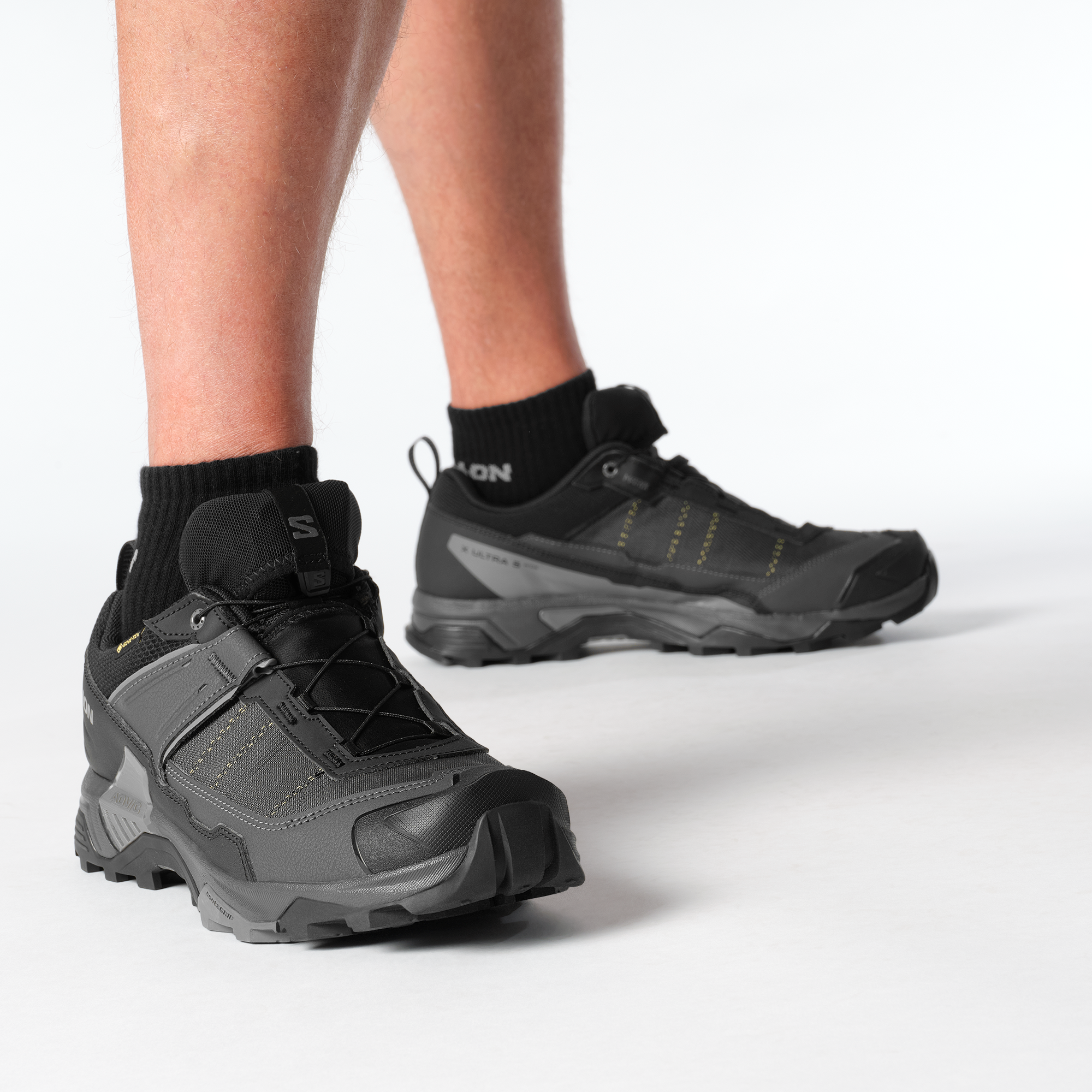 Salomon X Ultra 5 Gore-Tex Hiking & Backpacking Shoes Black