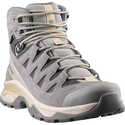 Salomon Quest Echo Gore Tex Hiking & Backpacking Shoes Womens Gull