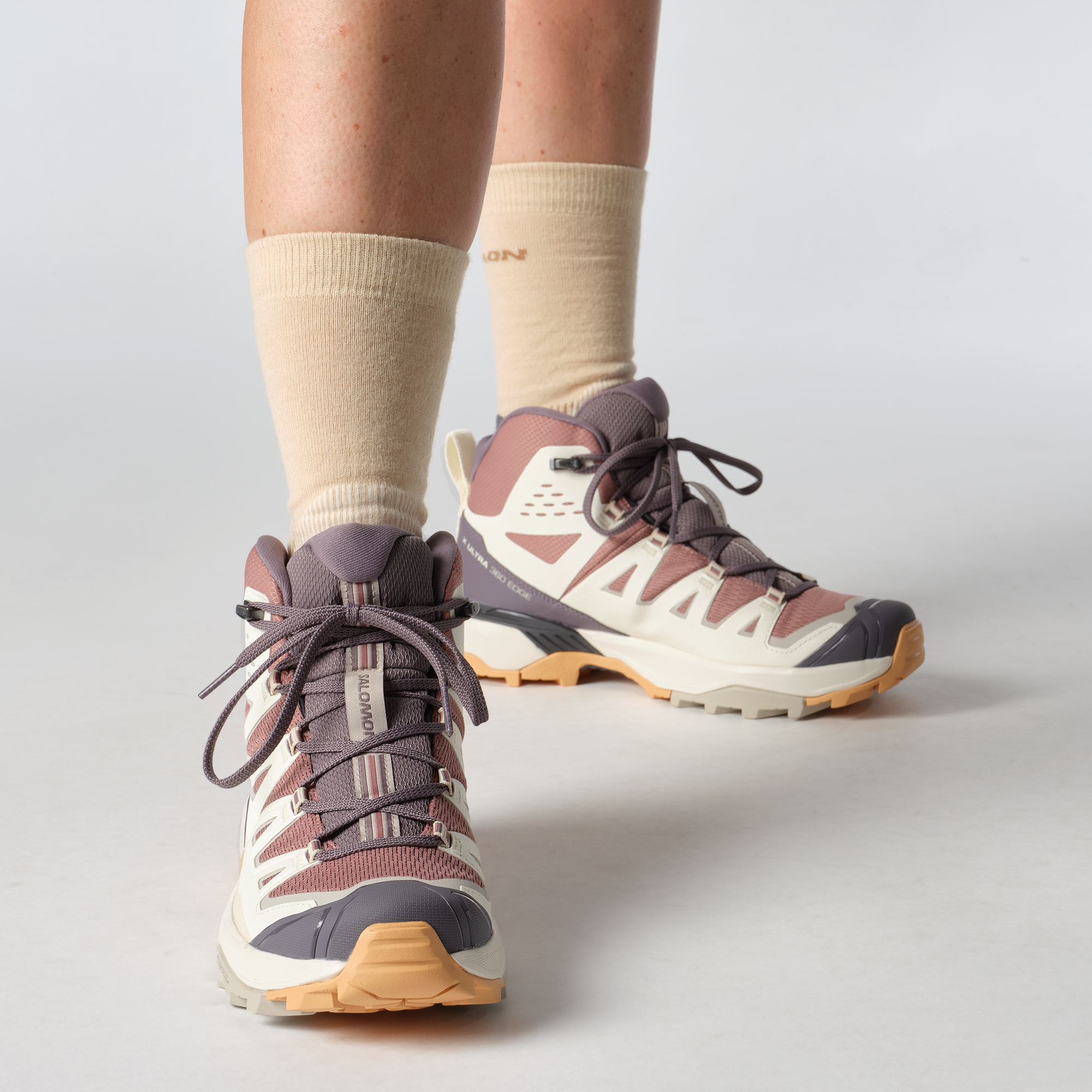 Salomon X Ultra 360 Edge Mid Gore-Tex Hiking Womens Burlwood